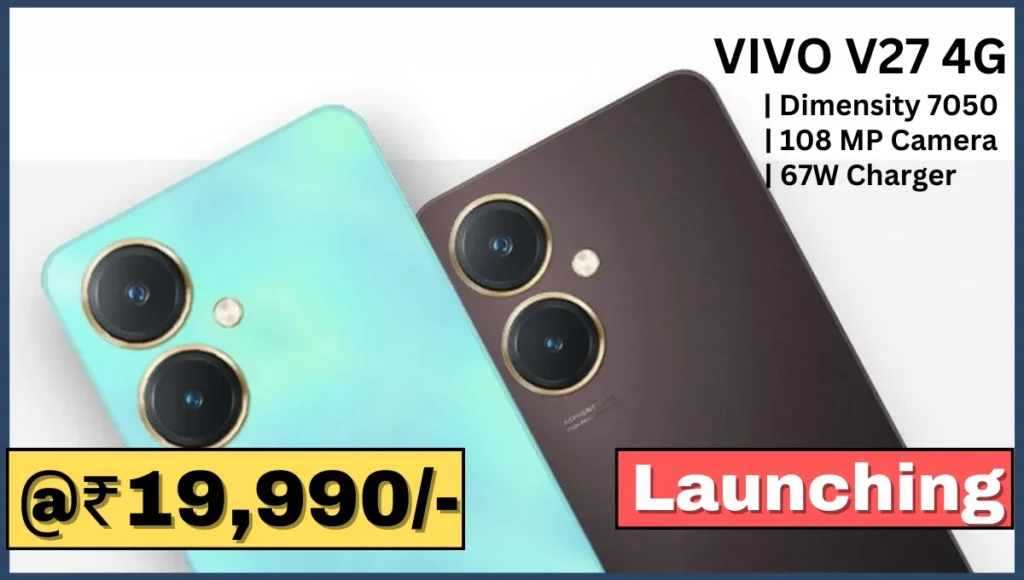 VIVO V27 4G Price In India